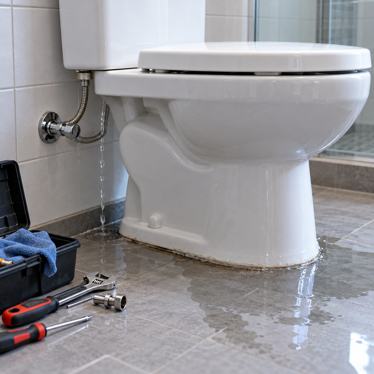 Leaking Toilet Repairs