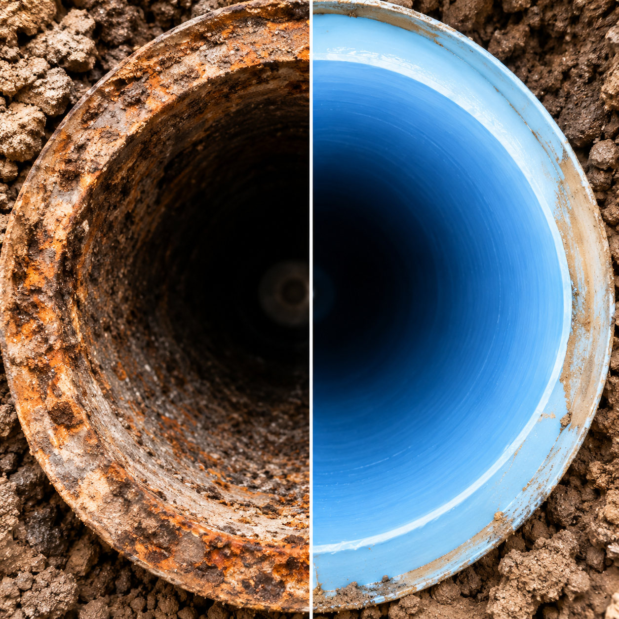 Before and After Pipe Relining Melbourne
